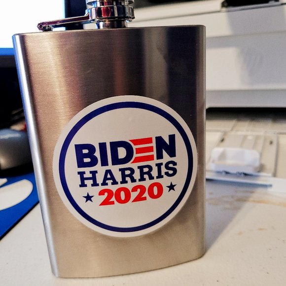 Stainless Steel Flask BIden Harris - Picture 1 of 1